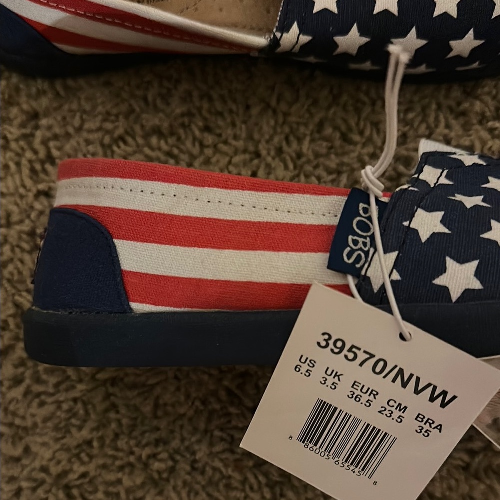 Bobs Star Pattern Slip-On Shoes - Picture 2 of 3